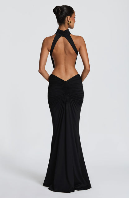 Alice | Women's Summer Halterneck Maxi Dress