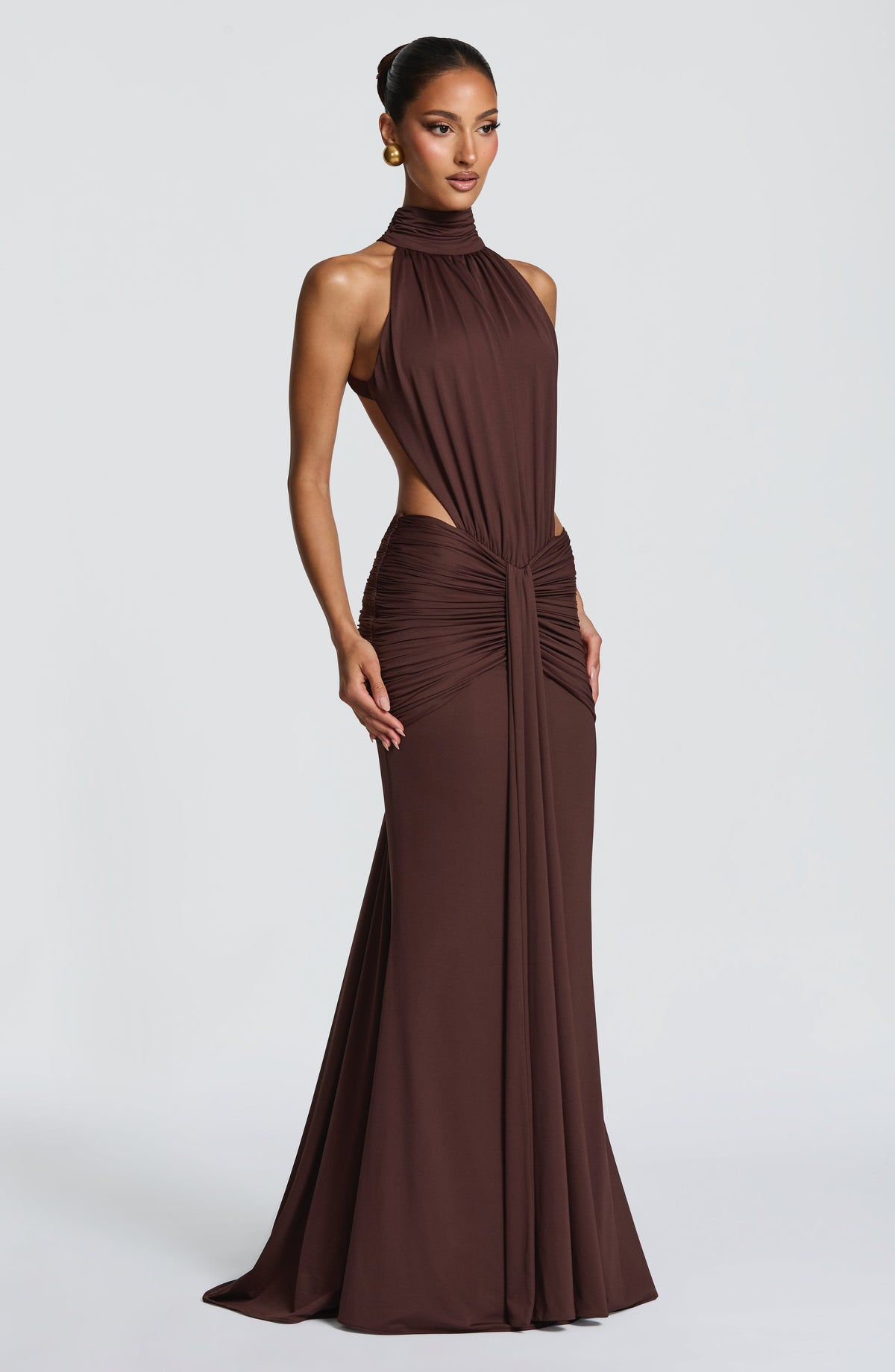 Alice | Women's Summer Halterneck Maxi Dress