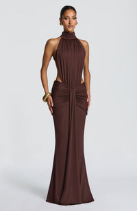Alice | Women's Summer Halterneck Maxi Dress