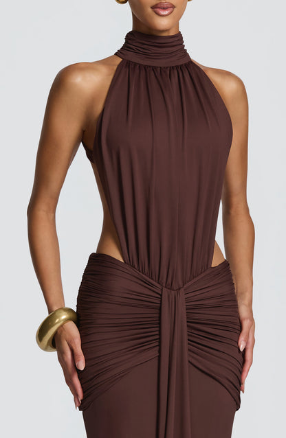 Alice | Women's Summer Halterneck Maxi Dress