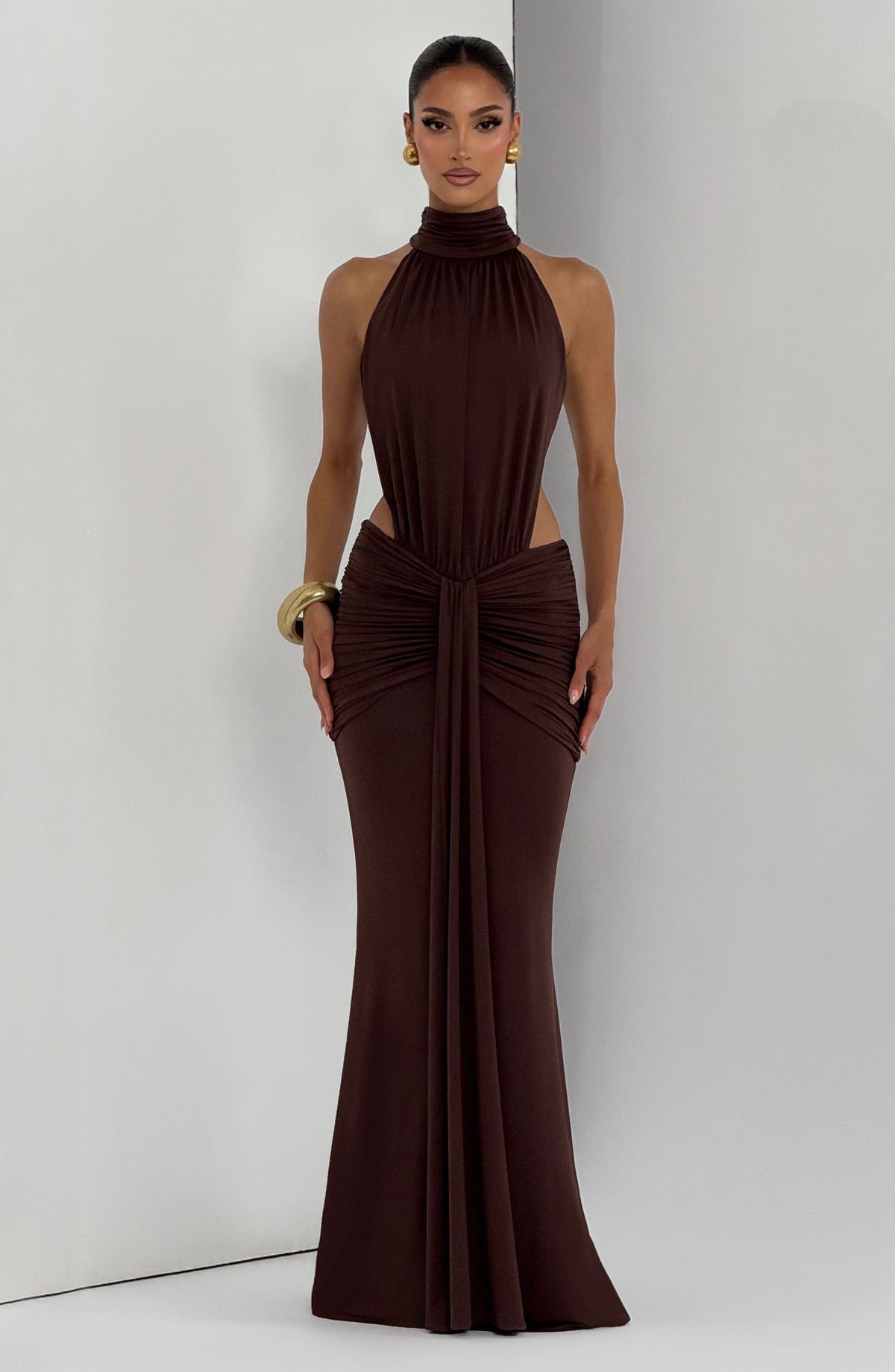 Alice | Women's Summer Halterneck Maxi Dress