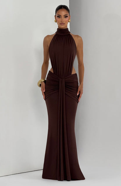 Alice | Women's Summer Halterneck Maxi Dress