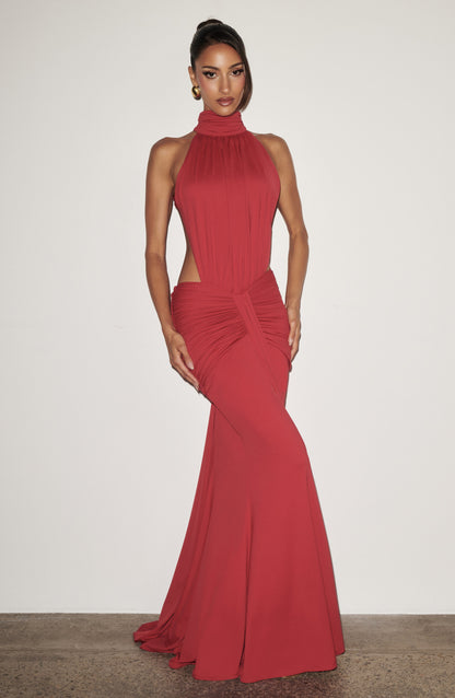 Alice | Women's Summer Halterneck Maxi Dress