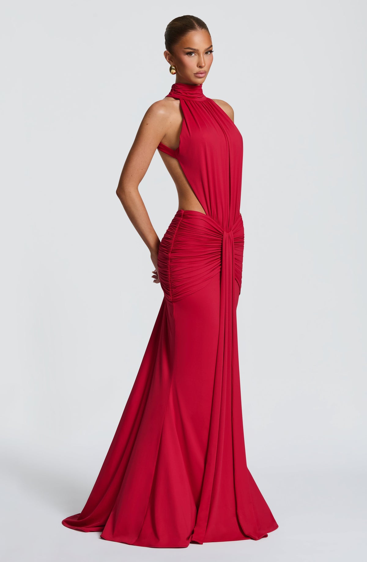 Alice | Women's Summer Halterneck Maxi Dress
