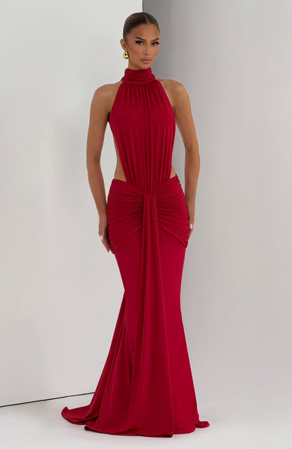 Alice | Women's Summer Halterneck Maxi Dress
