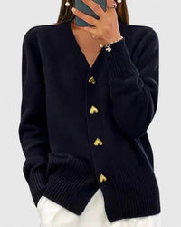 Tilly | Women's V-Neck Button-Front Cardigan